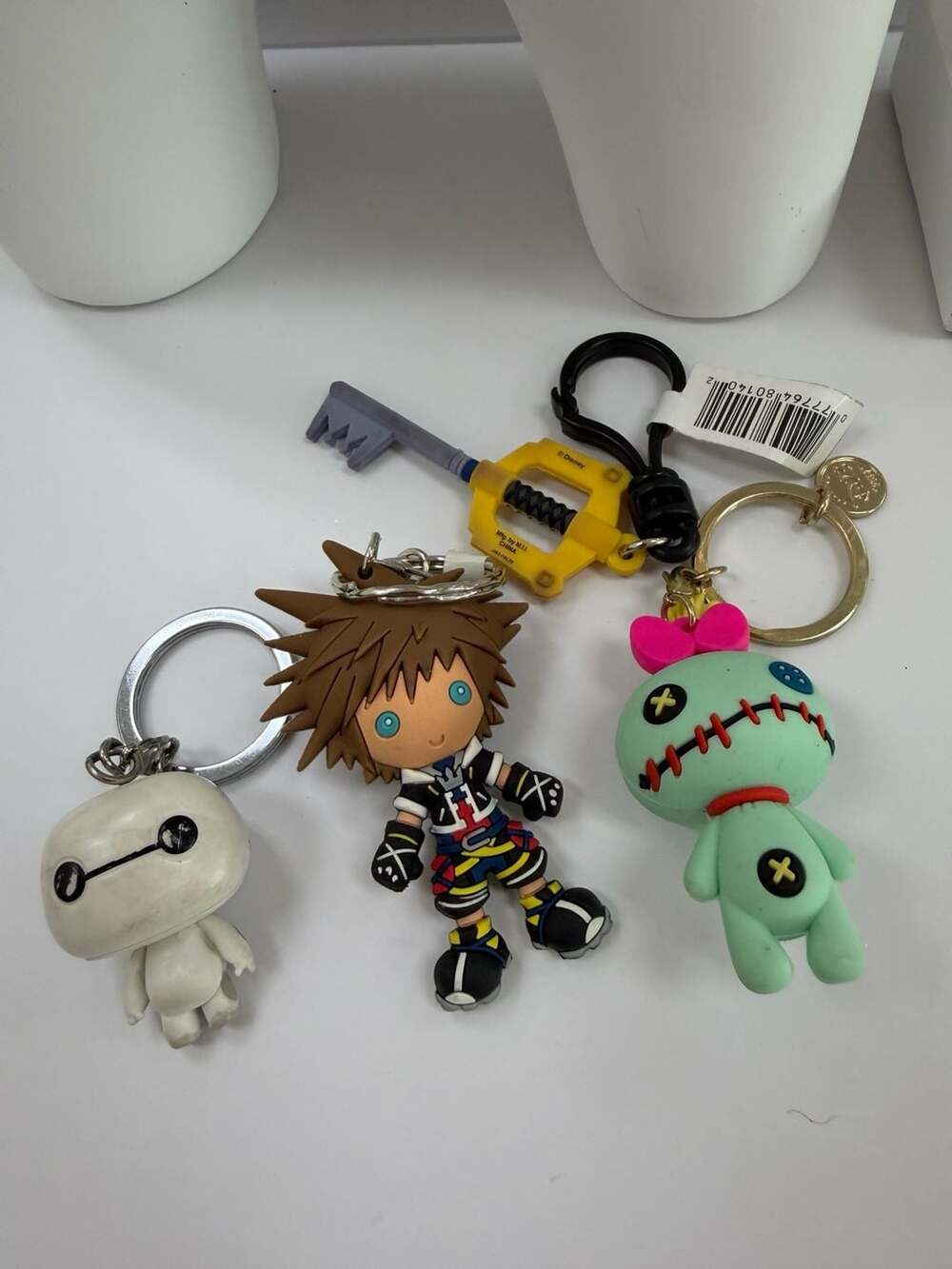 Disney Square Enix Kingdom Hearts Sora Baymax Keychain Lot